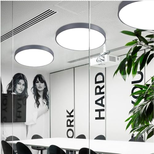 Luminaire suspendu LED semi-encastré avec hauteur de câble réglable