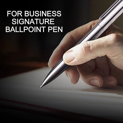 Miniatura 4 de Bolígrafos personalizados con grabado personalizado regalo personalizado para hombres y mujeres color negro Plateado