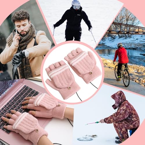 Guantes calefactados para snowboard que alivian las manos heladas 4