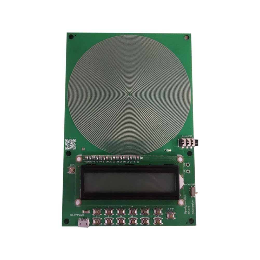 Générateur de Résonance D'Ondes 7,83 Hz Résonateur Audio à Impulsions Ultra-Basse Fréquence Type-C 0,01 Hz-100000 Hz B Réglable