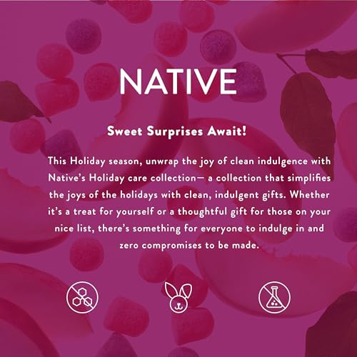 Native Deodorant, Holiday Edition, Holiday Gumdrop Scent, Contains Naturally Derived Ingredients, 72 Hour Odor Control | Deodorant for Women and Men, Aluminum Free with Baking Soda - image 7