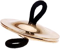 Vista 6 de Andoer 2pcs dedo platillos vientre danza oro instrumento musical