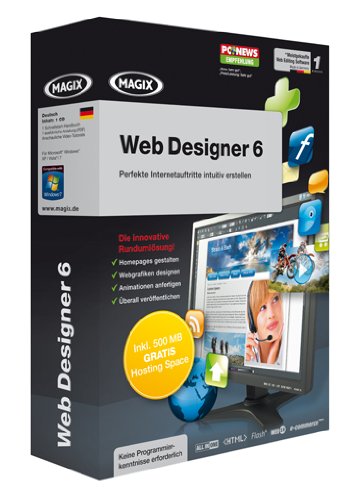 Preisvergleich Produktbild MAGIX Web Designer 6