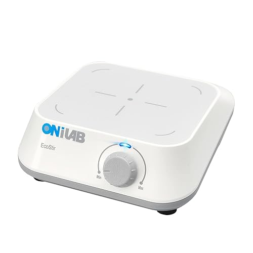 Miniatura 6 de ONiLAB Agitador magnético con 8 piezas de barra de agitación Set y retriever barra de agitación, mezclador magnético Capacidad máxima de agitación