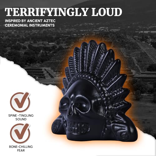 Image of The Original Aztec Death Whistle ||| Up to 125+ dB ||| Most Realistic Blood Curling Scream ||| Raises Hair on Back of Neck Loud War Whistle Human Screaming Sounds