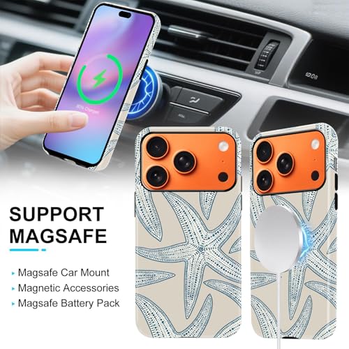 Coque magnétique iPhone 17 Pro Max 6,9" tendance océan - 5
