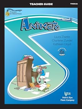 Paperback TW201A2 - Theory Gymnastics - Animato Teachers Guide Revised Book