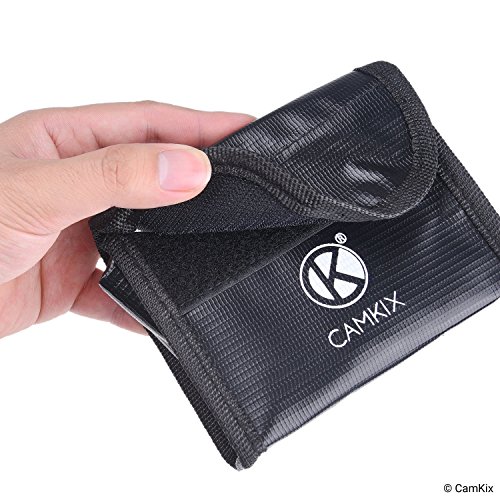 CAMKIX Borsa Batteria Anti Esplosione LiPo