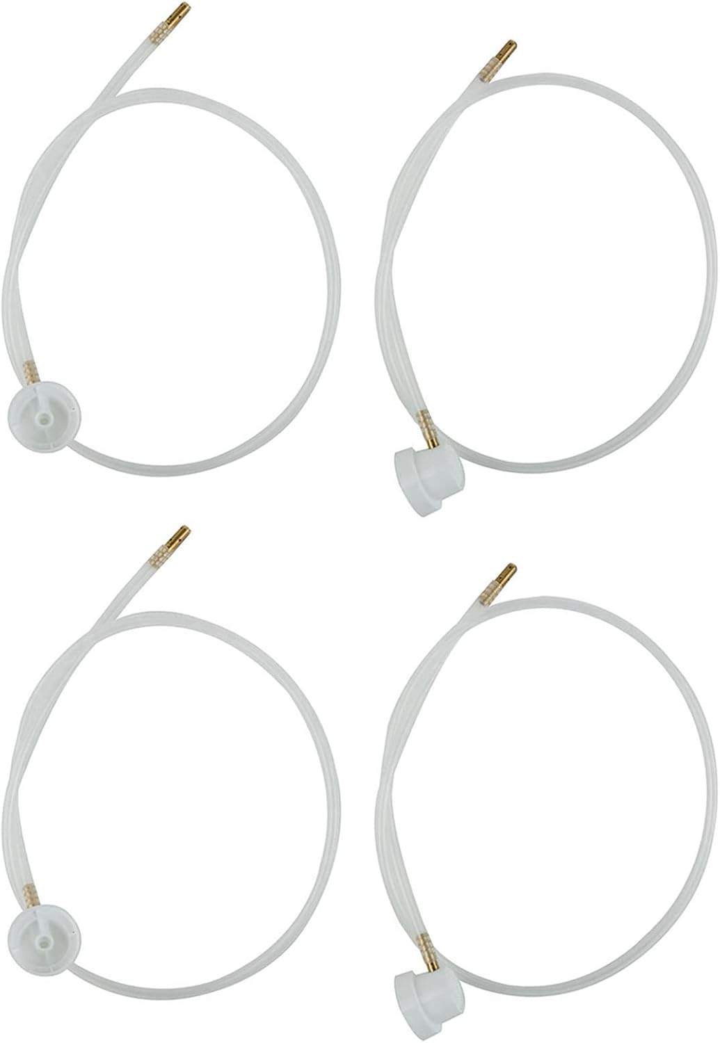 URPIZY for 360 Degree Aerosol Can Nozzle Extension Wand Kit, 4pcs Fluid