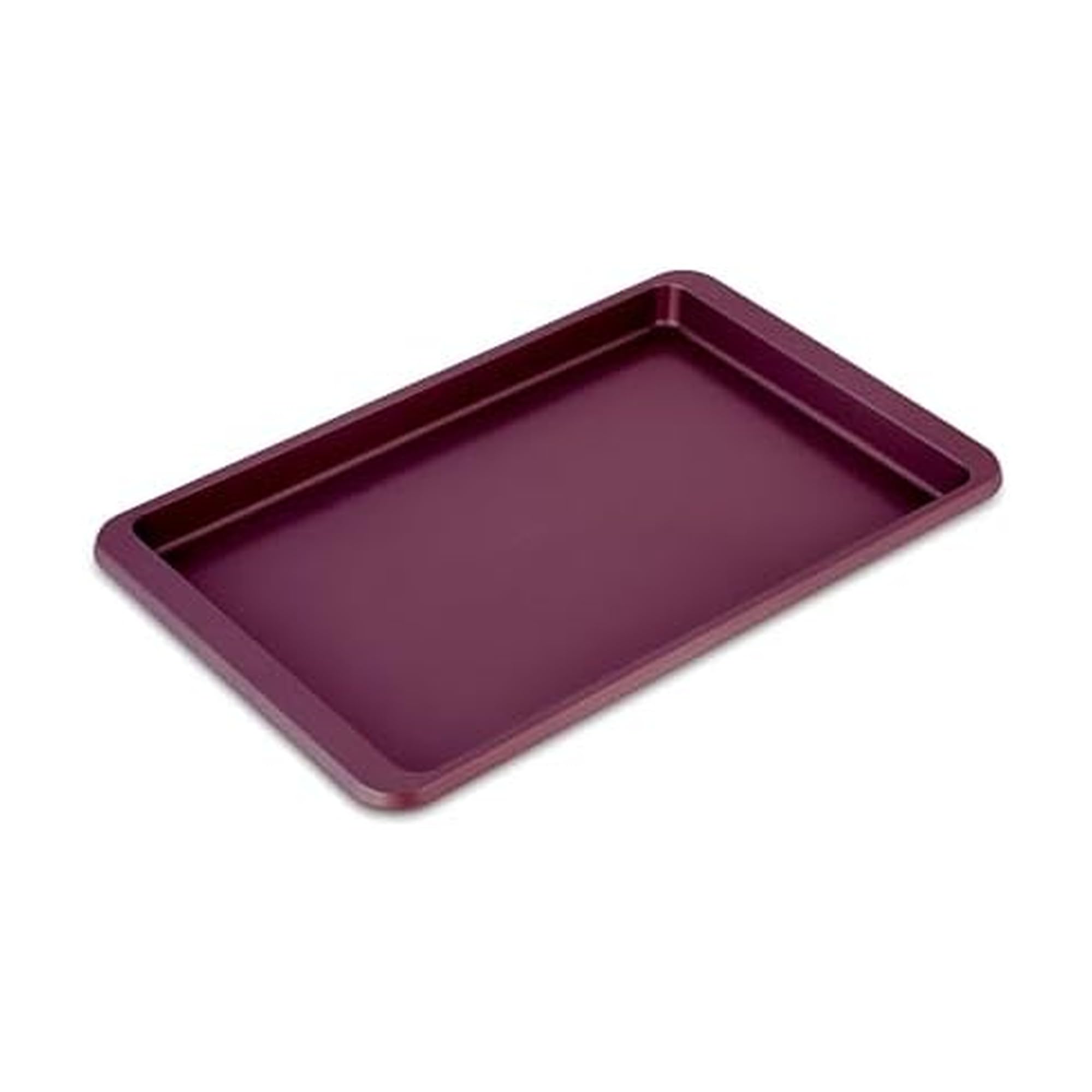 10x15in Nonstick Aluminized Steel Baking Sheet, Beetroot