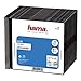 Price comparison product image Hama CD Slim Jewel Case for 1x Disc Pack 20 Black [11432]
