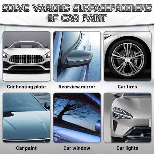 2 Stück Quick Effect Coating Agent, 3 in 1 Hoher Schutz Schnelles Auto-Beschichtung Spray Auto, Repariert Kratzer und Abnutzungserscheinungen Schnell, Schutz und Aufhellung Vereint (B)
