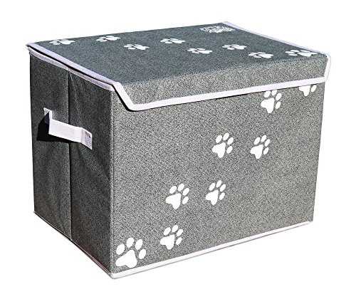 Feline Ruff Large Dog Toys Storage Box 16" x 12" Pet Toy Storage