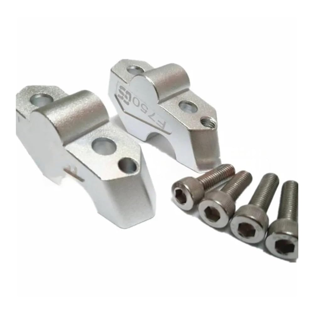 Moto Manubrio Riser Regolatore Dell'angolo Del Manubrio Motociclo Riser Della Bici GP Adattatori Di Altezza Per F750GS F750 GS 750GS 2018-2019