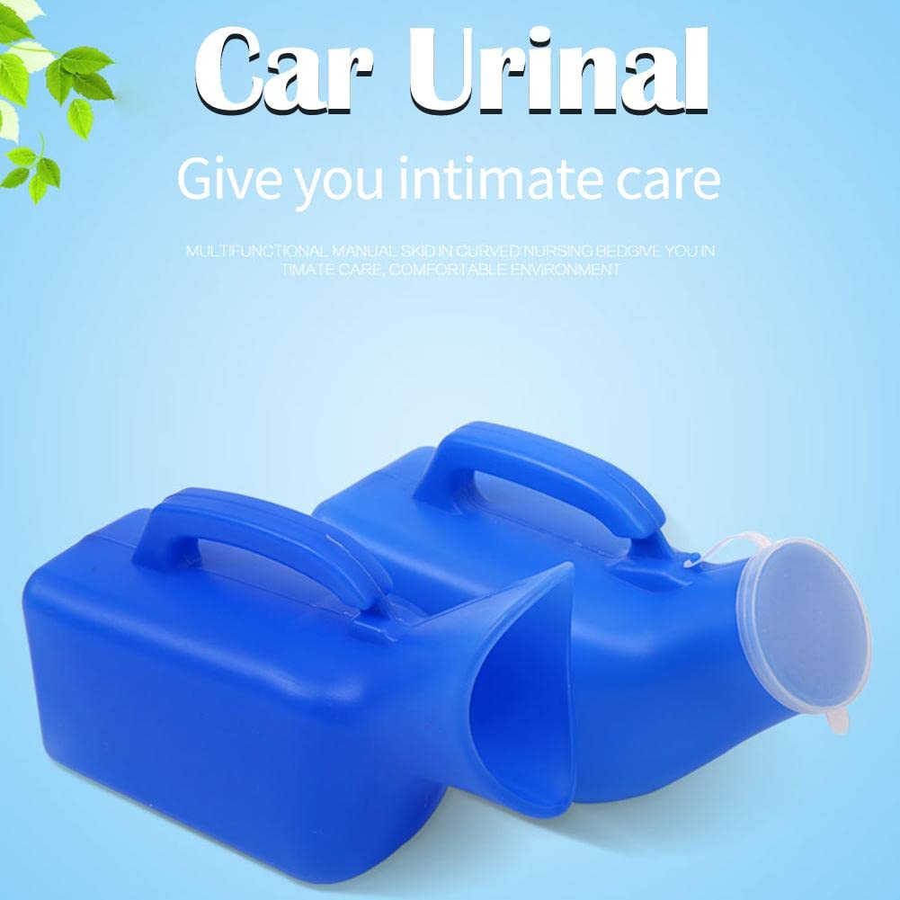Urinoir Portable Unisexe – Capacité 1000 Ml, Anti-éclaboussures, Avec Couvercle Et Entonnoir, Pour Voyage, Camping, Voiture Ou Situations D’urgence