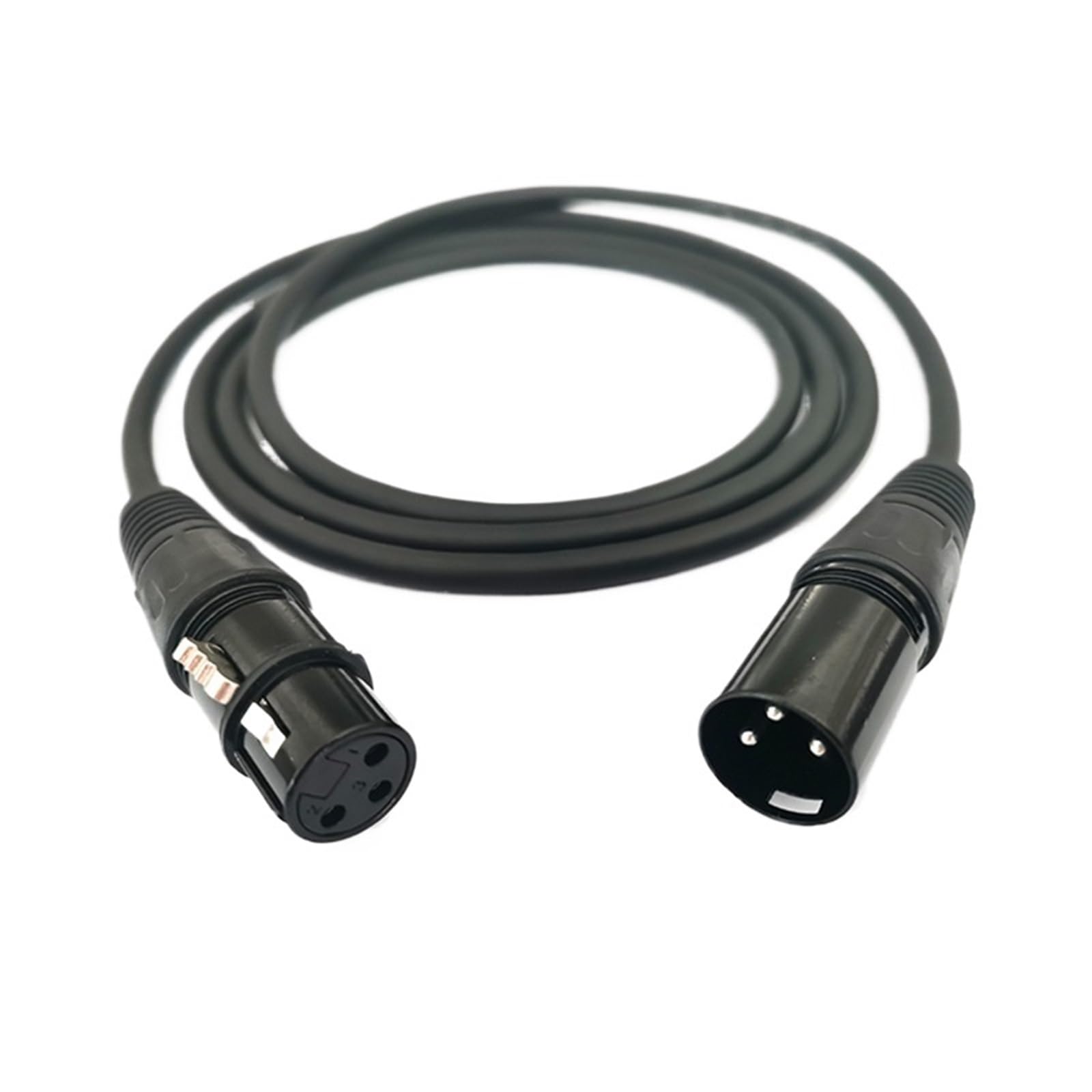 3-pinowy kabel XLR męski na męski na żeński do żeńskiego przedłużacz mikrofonu karaoke Cannon kabel audio do miksera Zasilanie audio (M do M,10m)