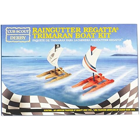 Boy Scouts of America Raingutter Regatta Racing Trimaran Boat Kit Cover
