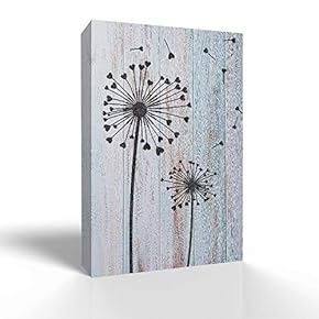 SIGNWIN Canvas Wall Art Dandelion Illustration Canvas Prints...