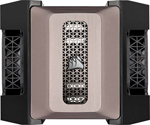 Corsair A500, Dissipatore per CPU, Raffreddare fino a 250W TDP, Intuitivo Sistema di Montaggio, Due Ventole ML120 Corsair, Nero