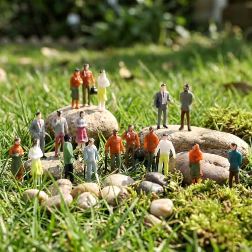 Figurines Mini Personas 1:150 Escala 100 Piezas miniatura 6