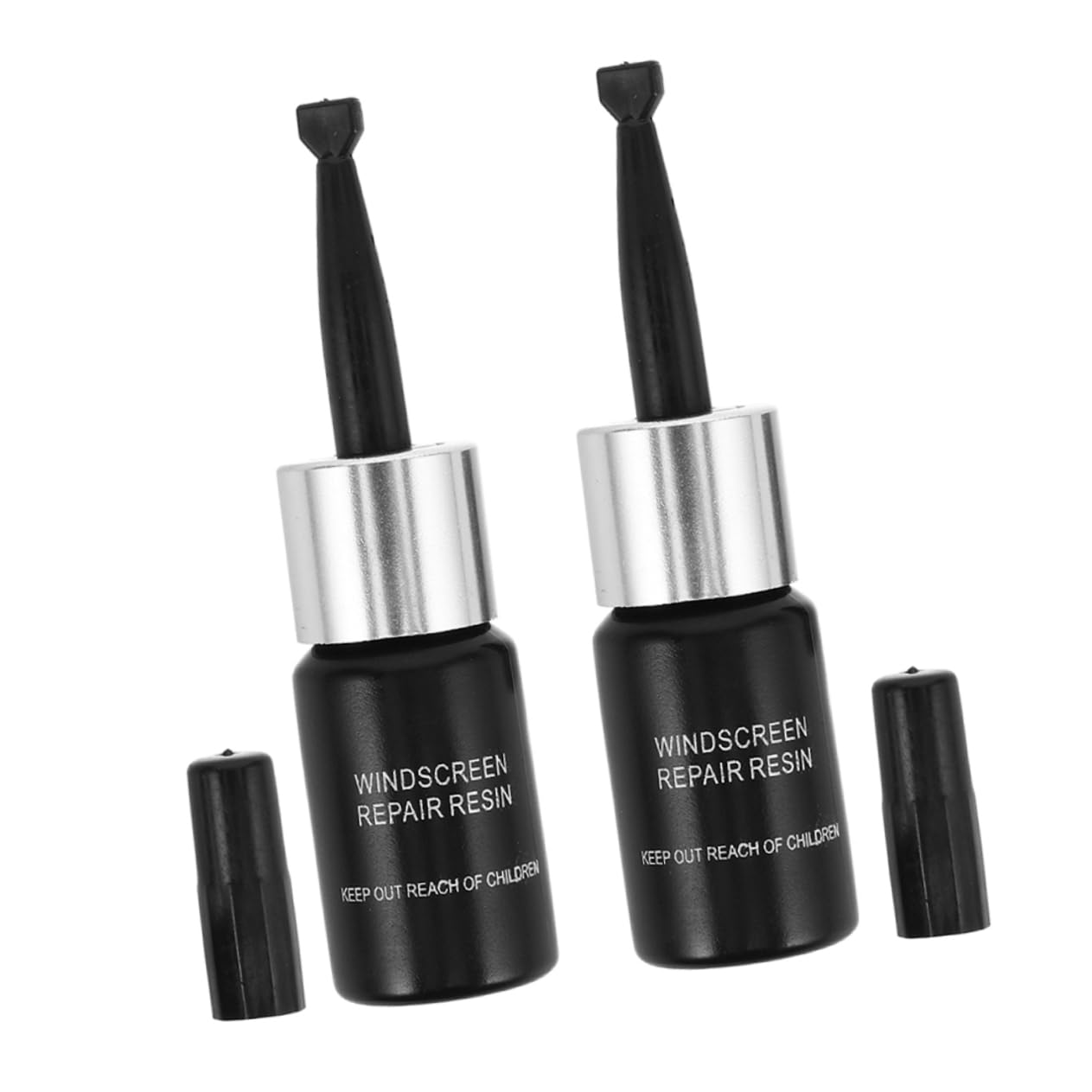 NULYLU 2 Pcs Windshield Repair Kit Efficient Crack Scratch Repair Liquid for Chipped Windshields Easy to Use Automotive Glass Restoration Tool for Enhanced Clarity and Durable Results