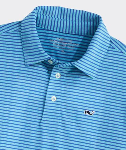 Image of Vineyard Vines Kids Bradley Stripe Sankaty Polo (Toddler /Little Kids /Big Kids)