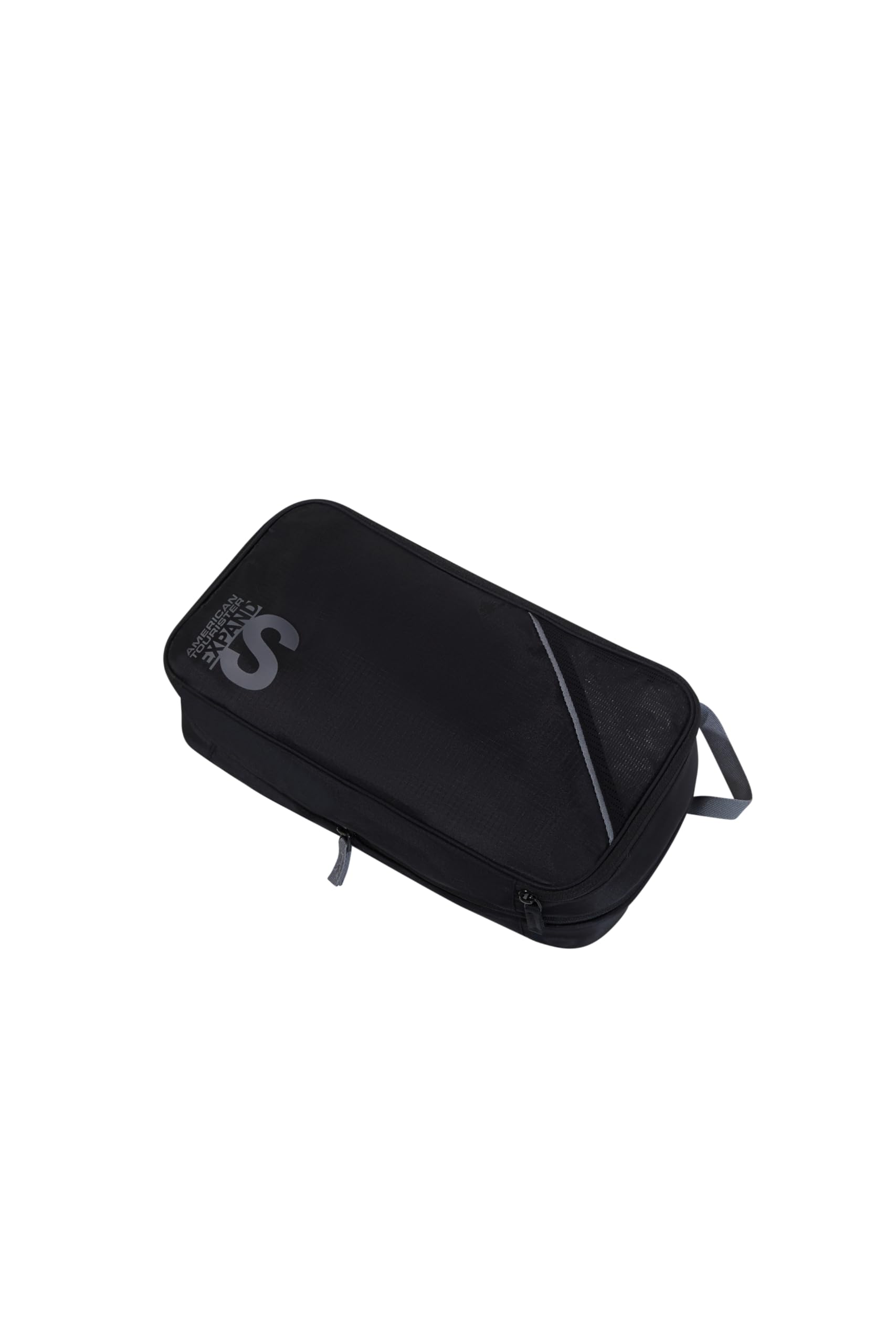 American Tourister Set di Cubi da Viaggio 3 Pezzi - Organizer pr Valigia pr Vacanze, Organizer pr Bagaglio pr Valigia, Bagaglio a Mano e Zaino, Nero/Grigio