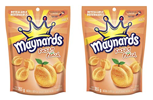 Maynards Fuzzy Peach 355g Pack de 2