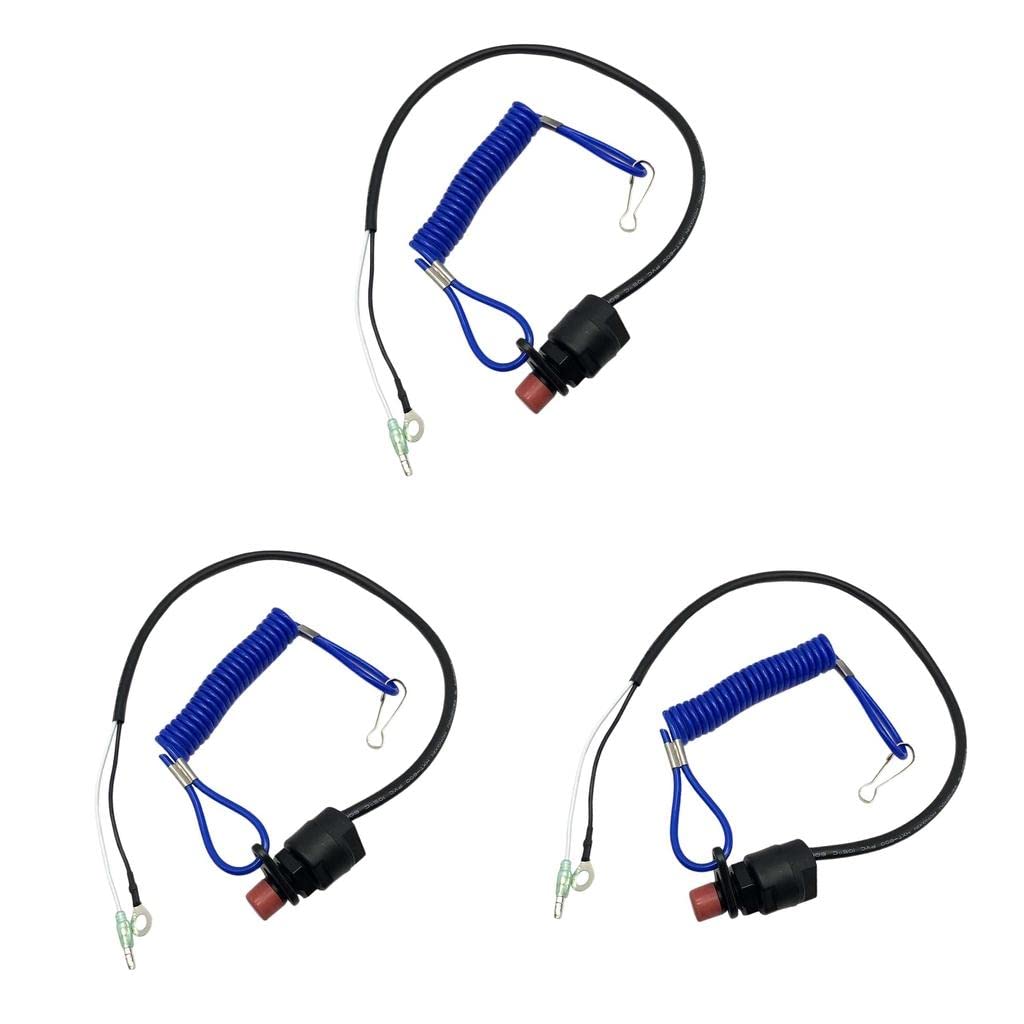 The Style Sutra 3x Boat Engine Cut off Emergency Kill Stop Switch Lanyard for Motors|Motors | Parts & Accessories | Boat Parts |3X Kill Stop Switch-image-45