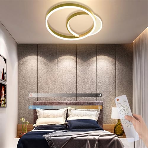 Lampe de plafond avec télécommande pour ajuster la lumière de la chambre