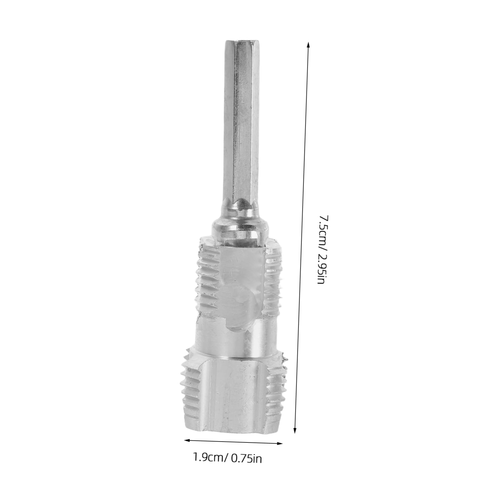 Homoyoyo Water Pipe Thread Opener Set Electric Drill Thread Maker 1/2 3/4 Inch Fit Secure Grip Versatile for Home Office
