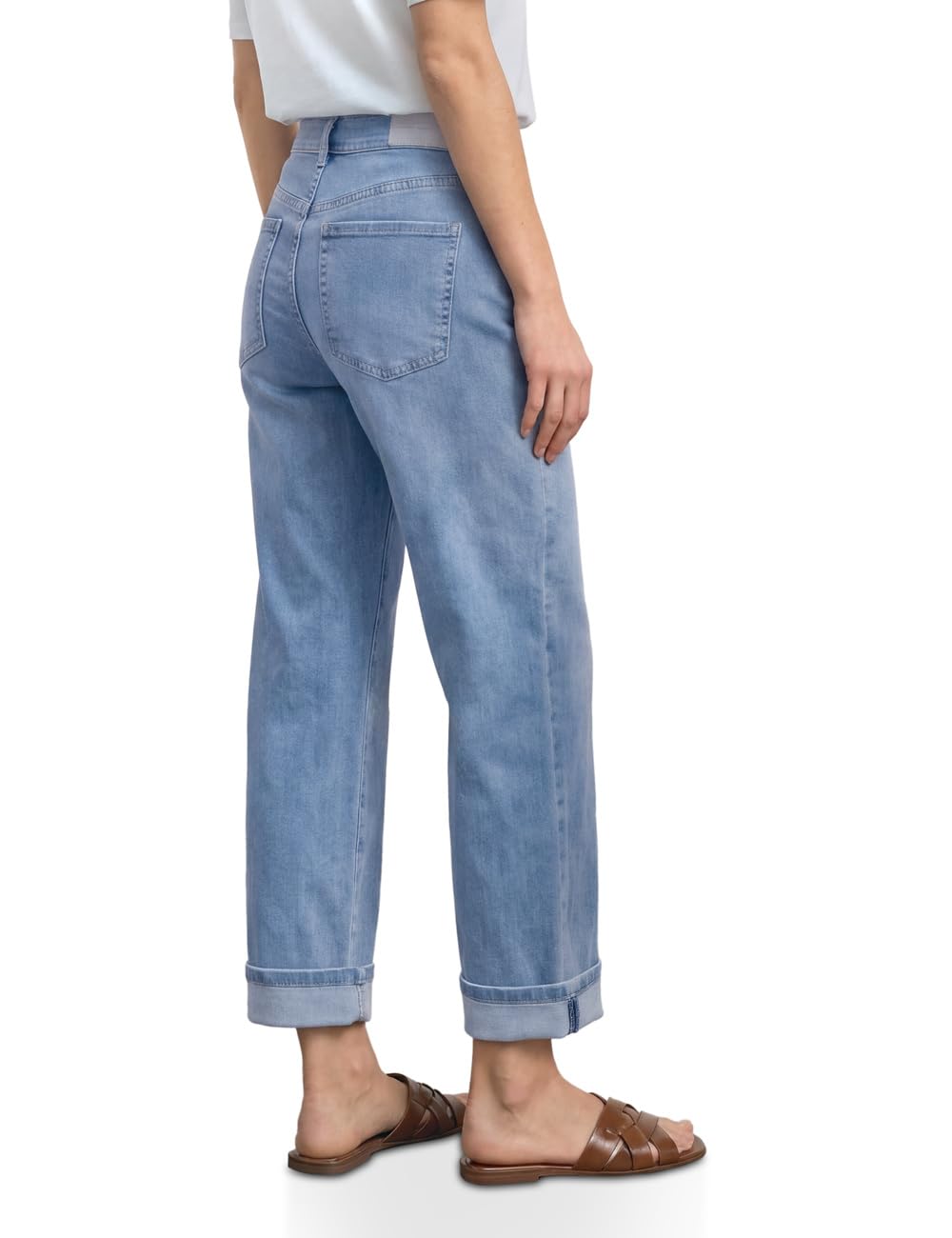 Street One 3818412 - Pantalones Vaqueros de Pierna Recta de Corte Informal con Giro Mujer