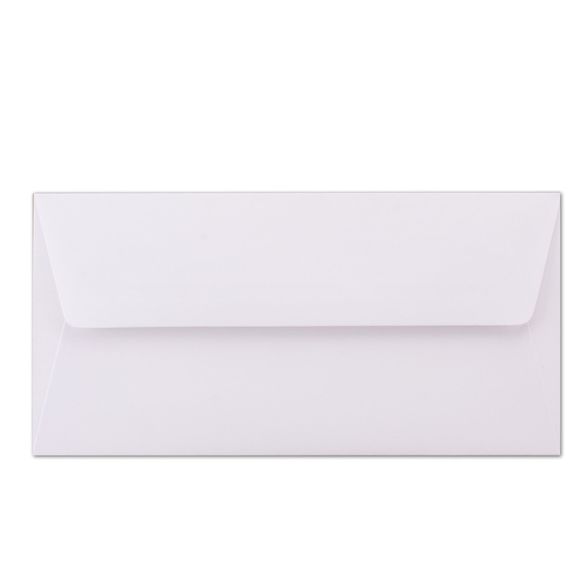 200 sobres blancos – DIN largo – forrado con papel de seda rosa – 100 g/m² – 22 x 11 cm – Pegamento húmedo – Marca de calidad: NEUSER PAPEL