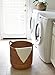 KOUBOO 1060095 Laguna Round Ear Handles, Honey-Brown Rattan Storage Basket