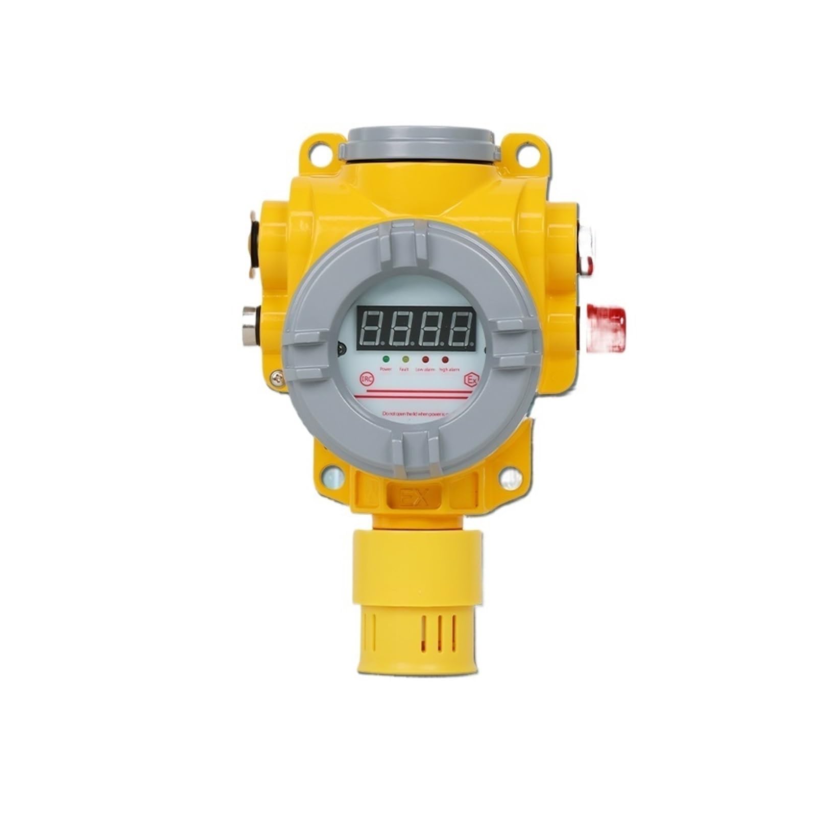 Moniteur de gaz Stationnaire antidéflagrant, analyseur de gaz étanche IP66, détecteur continu en Ligne avec Relais d'alarme(0-500 ppm)