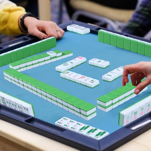 Juego de mesa American Mahjong con 160 fichas grabadas miniatura 6