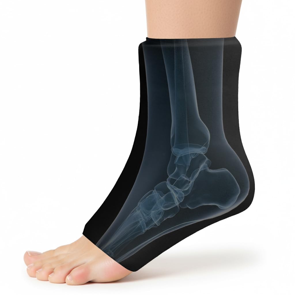 Foot Gel Pack Foot Cool Therapy & Heat Dressing Ankle Wrap Soft Solid Gel Foot Heel Pack for Pain Relief, Foot Care, Relieving Swollen-image-12