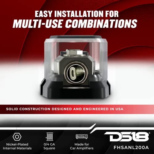 Ds18 Fhsanl200A Square Anl Fuse Holder With 200A Fuse #TOP2