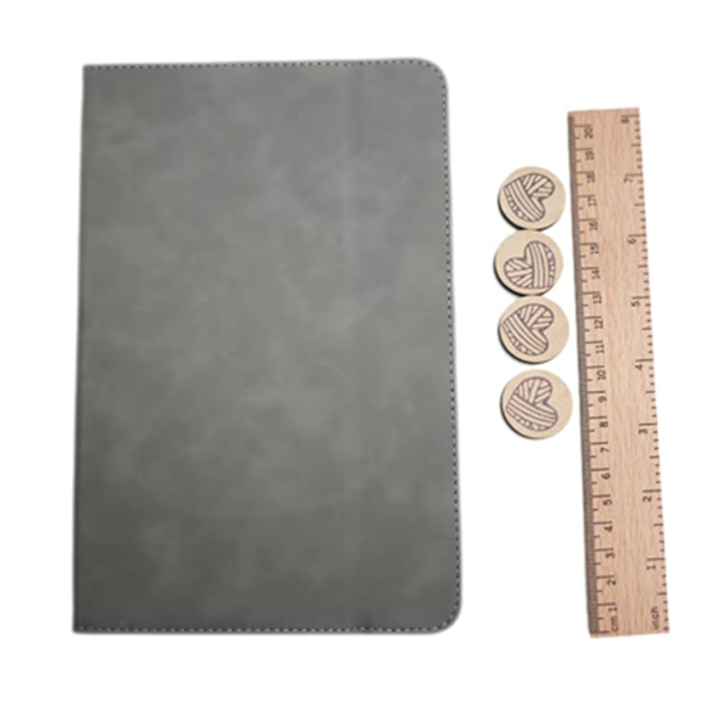 CTRLZS Crochet Chart Holder Crochet Pattern Chart Keeper Easy to Use Foldable Portable Magnetic Knitting Chart Keeper,Gray
