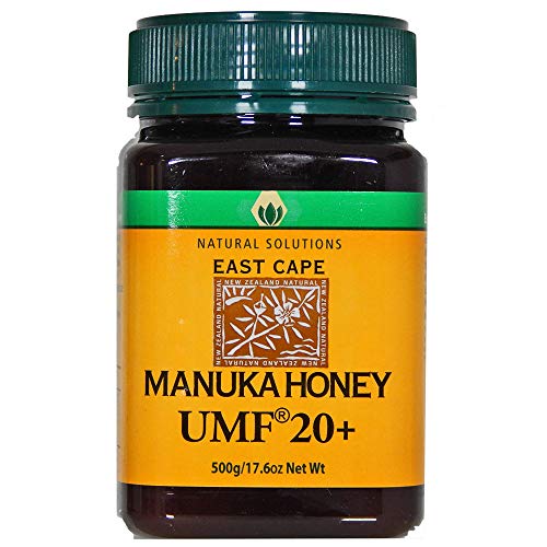 Natural Solutions Manuka Honey UMF 20 - MGO 850+ Certified East Cape Te Araroa New Zealand (Large)