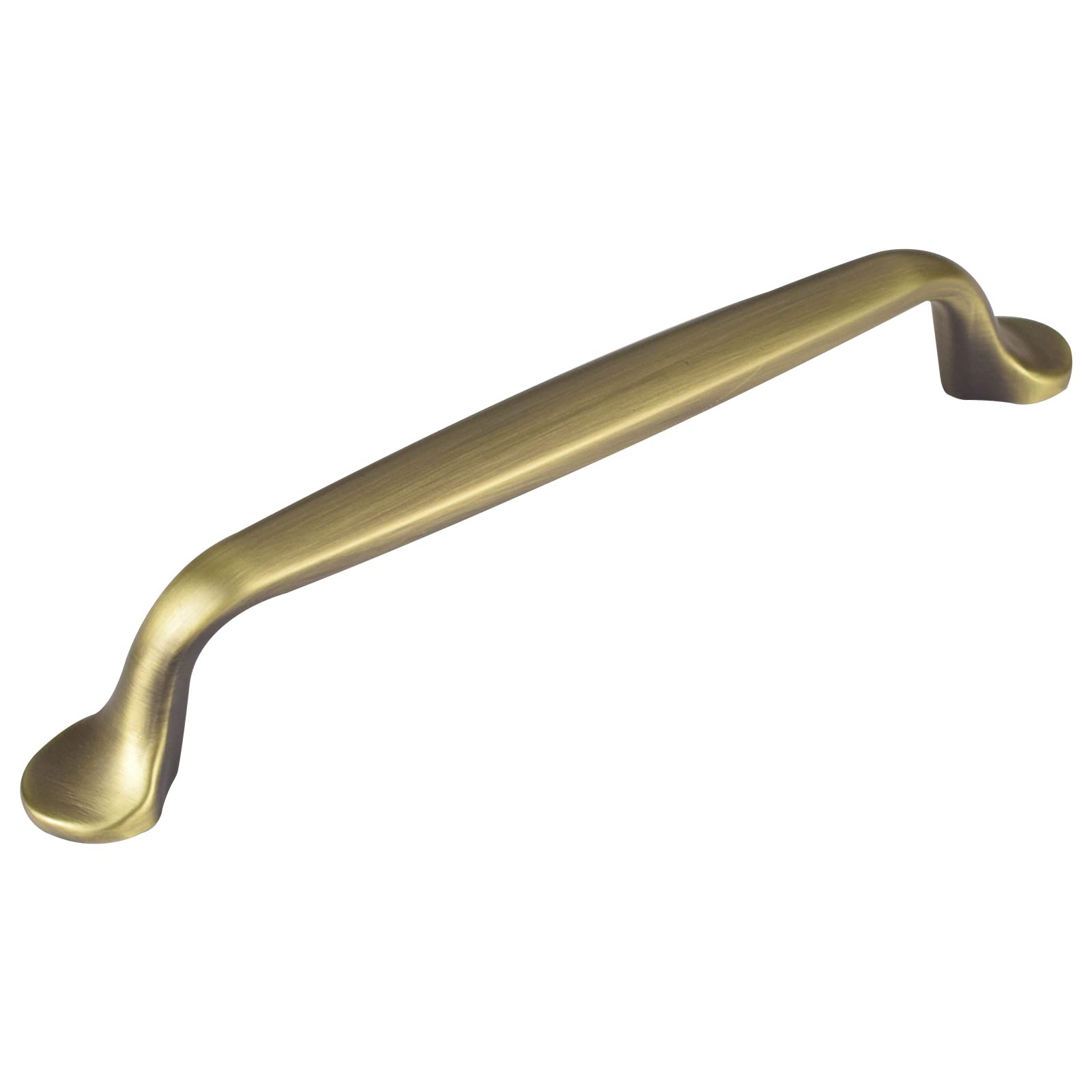 KHTUMEWARE 10 Pack Brushed Antique Brass Cabinet Pulls 5 in Hole Cabinet Handles Dresser Knobs Drawer Knobs and Pulls for Bathroom Cabinets.… image