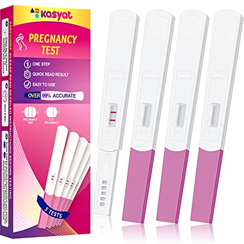 Kasyat 5 Pieces Prank Pregnancy Test Fake Positive Pregnancy Test Positive Pregnancy Test Prank Clear Blue Prank Stuff Pranks for Adults Funny Prank Toys