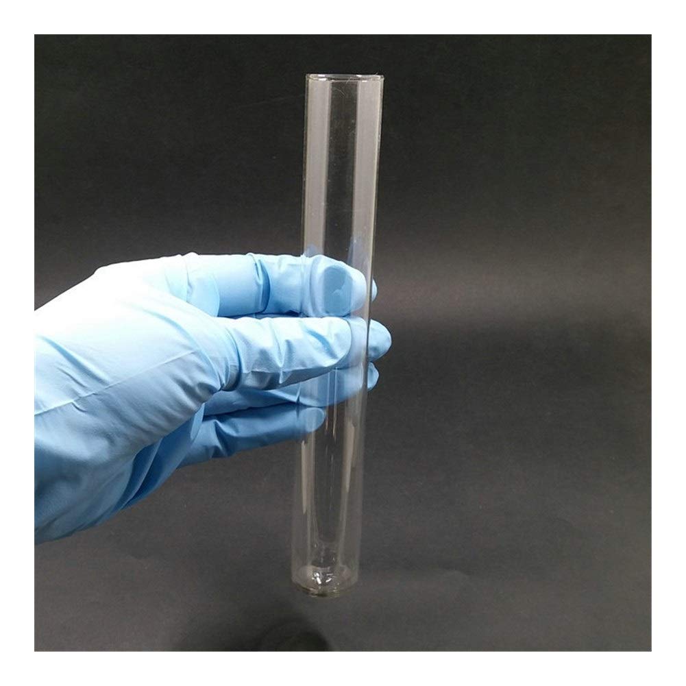 Jinchao- Tubos de ensayo, 10pcs / Lot en Forma de U Tubo de ensayo de Vidrio de Fondo, 20 x 150 mm, for laboratary la Escuela