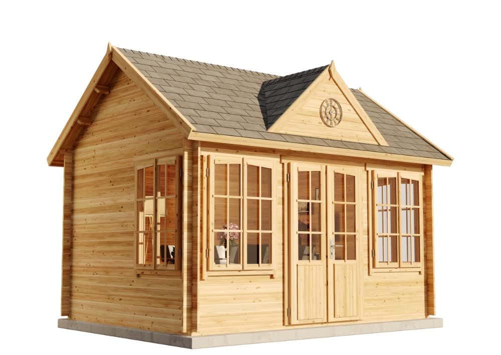 28 Mm Gartenhaus 600x300 Cm Gerätehaus Blockhaus