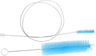 UKCOCO 2Piezas Limpiador de Manguera Flexible de Limpiar Inoxidable Kit de Limpieza Lavadoras y Desagües Elegante
