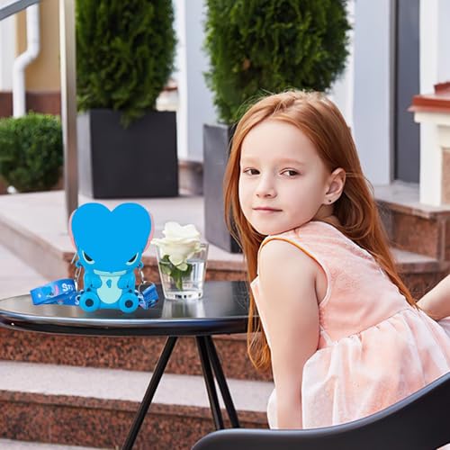 Cute Crossbody Shoulder Bag with Adjustable Strap, Badge Wallet, Coin Purse Pouch, Money Organizer for Girls, Zipper Closure4