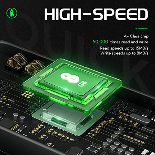 Image of FEBNISCTE Flash Drive 8Gb Usb 3.0 Bulk 5 Pack Thumb Drives-Foldable Memory Stick Multipack Zip Drives Data Storage-Portable Jump Drive Gift Multi-Coloured Pen Drive With 5Pcs Ropes By Febniscte