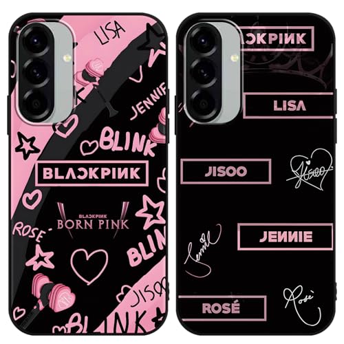 Coque Blackpink Samsung A56 en silicone TPU souple et antichoc de 17,7 cm