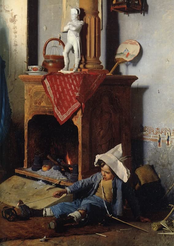Affiche toile le vétéran Chierici pour une décoration murale élégante du salon