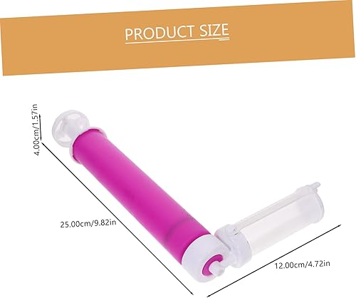 Miniatura 2 de Abaodam 2 juegos de plumero para tartas, aerógrafo reutilizable para tartas manual de pasteles, postres, aerógrafo, horneado, aerógrafo, reposteria,